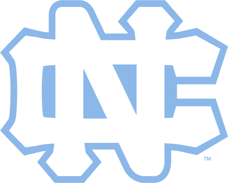 North Carolina Tar Heels 1983-1998 Alternate Logo DIY iron on transfer (heat transfer)